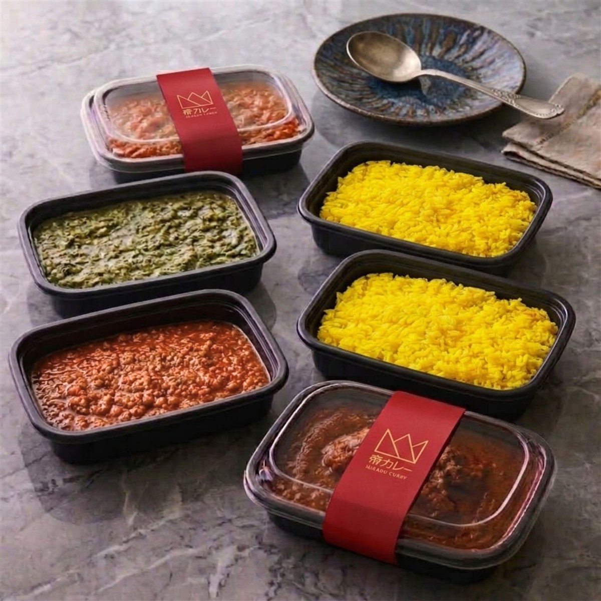 帝カレーの4食セット
