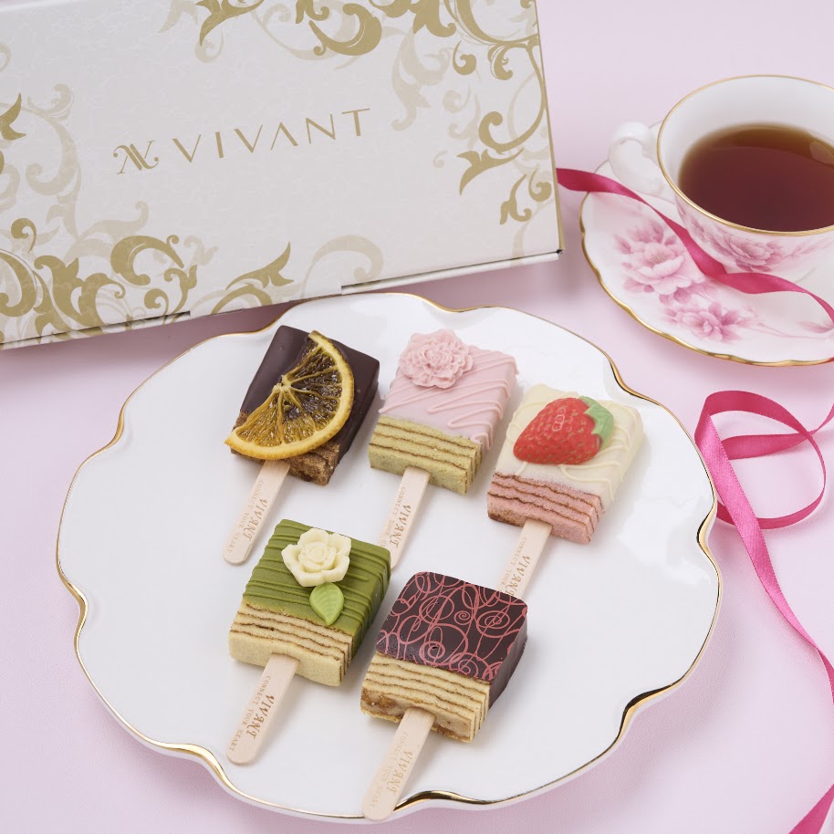 VIVANTbarの彩り豊かなスイーツ